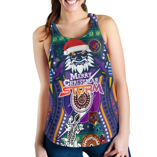 Melbourne Christmas Women Racerback Tank - Merry Christmas Indigenous Melbourne Women Racerback Tank Melbourne Christmas Women Racerback Tank - Merry Christmas Indigenous Melbourne Women Racerback Tank
