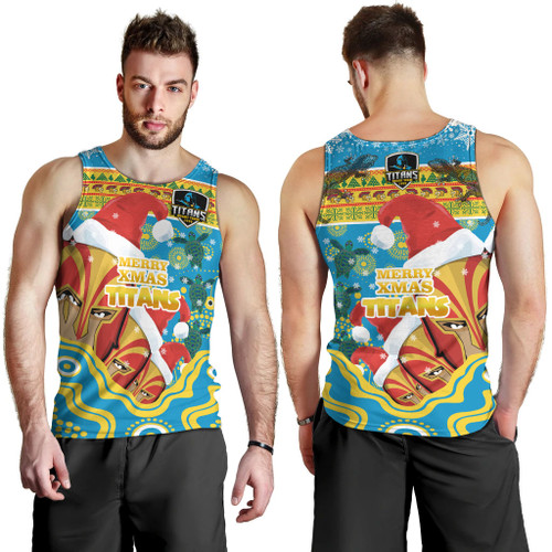 Gold Coast Christmas Men Tank Top - Merry Gold Coast Christmas Indigenous Men Tank Top Gold Coast Christmas Men Tank Top - Merry Gold Coast Christmas Indigenous Men Tank Top
