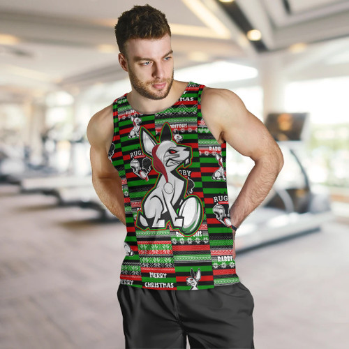 South Sydney Rabbitohs Men Tank Top - South Sydney Rabbitohs Merry Christmas Random Square Pattern Men Tank Top South Sydney Rabbitohs Men Tank Top - South Sydney Rabbitohs Merry Christmas Random Square Pattern Men Tank Top