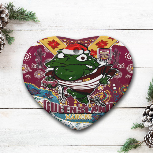 Queensland Maroons Christmas Ornaments - Maroons Super Cane Toad In Culture Christmas Ornaments Queensland Maroons Christmas Ornaments - Maroons Super Cane Toad In Culture Christmas Ornaments