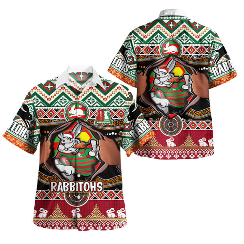 Souths Christmas Hawaiian Shirt - Merry Christmas Souths In Me Hawaiian Shirt Souths Christmas Hawaiian Shirt - Merry Christmas Souths In Me Hawaiian Shirt