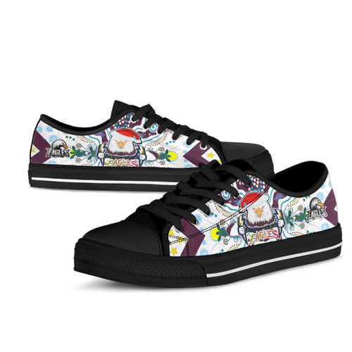 Sydney's Northern Beaches Christmas Low Top Shoes - Merry Christmas Super Manly Sydney's Northern Beaches Indigenous Low Top Shoes Sydney's Northern Beaches Christmas Low Top Shoes - Merry Christmas Super Manly Sydney's Northern Beaches Indigenous Low Top Shoes