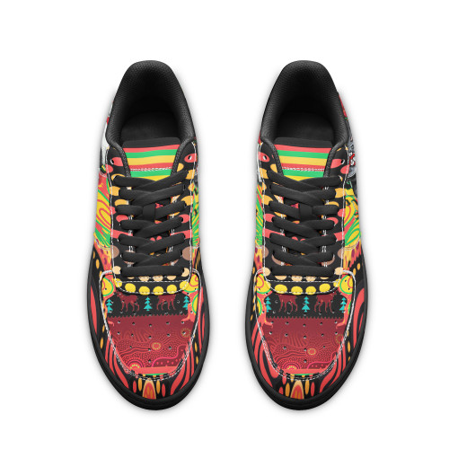 Penrith Christmas Low Top Sneakers F1 - Merry Christmas Indigenous Penrith Low Top Sneakers F1 Penrith Christmas Low Top Sneakers F1 - Merry Christmas Indigenous Penrith Low Top Sneakers F1