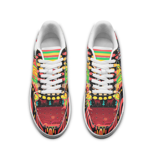 Penrith Christmas Low Top Sneakers F1 - Merry Christmas Indigenous Penrith Low Top Sneakers F1 Penrith Christmas Low Top Sneakers F1 - Merry Christmas Indigenous Penrith Low Top Sneakers F1