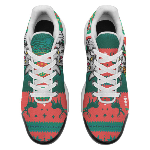 Souths Christmas Cushion Shoes - Merry Christmas Super Souths With Ball And Patterns Souths Christmas Cushion Shoes - Merry Christmas Super Souths With Ball And Patterns