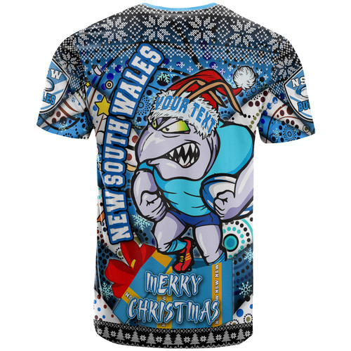 Cockroaches Christmas T-Shirt - Custom NSW Go Blues Cockroaches Aboriginal Inspired With Snowflake T-Shirt Cockroaches Christmas T-Shirt - Custom NSW Go Blues Cockroaches Aboriginal Inspired With Snowflake T-Shirt