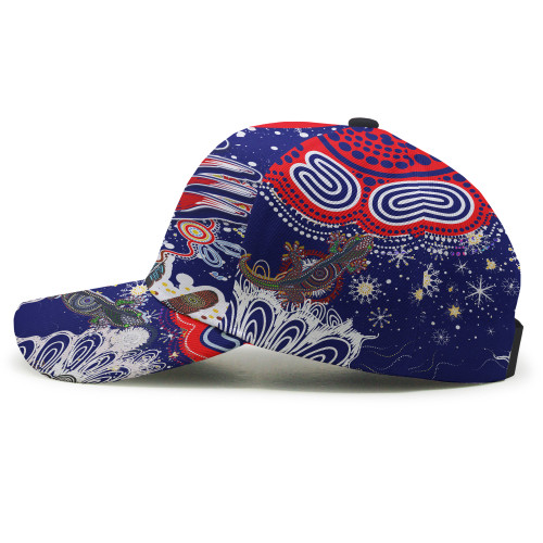 Sydney Christmas Cap - Merry Christmas Sydney Indigenous Cap Sydney Christmas Cap - Merry Christmas Sydney Indigenous Cap