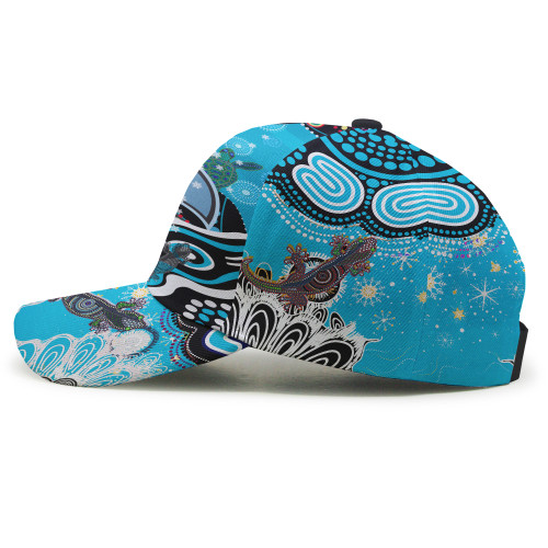 Cronulla Christmas Cap - Merry Christmas Super Cronulla Indigenous Cap Cronulla Christmas Cap - Merry Christmas Super Cronulla Indigenous Cap