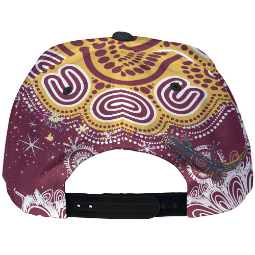 Cane Toads Christmas Cap - Merry Christmas Maroon Super Cane Toads Cane Toads Christmas Cap - Merry Christmas Maroon Super Cane Toads