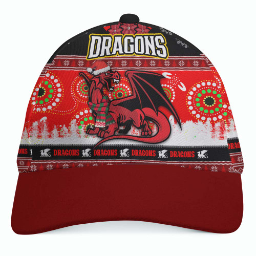 Australia St.George Christmas Cap - St.George Ugly Christmas And Aboriginal Patterns Cap