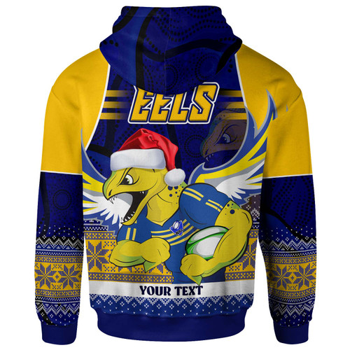 Parramatta Eels Christmas Hoodie - Custom Pride Of Parramatta Eels Ugly Christmas Pattern And Aboriginal Inspired Hoodie Parramatta Eels Christmas Hoodie - Custom Pride Of Parramatta Eels Ugly Christmas Pattern And Aboriginal Inspired Hoodie