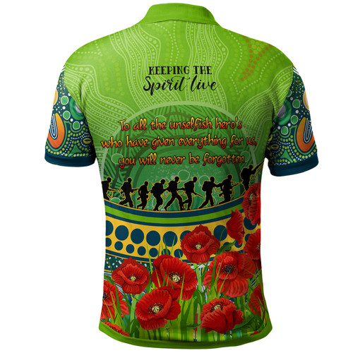 Australia Parramatta Anzac Polo Shirt - Custom To All The Unselfish Heroes Polo Shirt Australia Parramatta Anzac Polo Shirt - Custom To All The Unselfish Heroes Polo Shirt