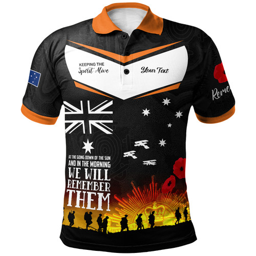 South Sydney Rabbitohs Anzac Custom Polo Shirt - Keeping The Spirit Alive Polo Shirt South Sydney Rabbitohs Anzac Custom Polo Shirt - Keeping The Spirit Alive Polo Shirt