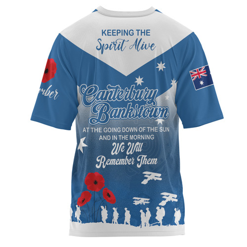 Australia Anzac Custom T-Shirt - Keeping the Spirit Alive T-Shirt Australia Anzac Custom T-Shirt - Keeping the Spirit Alive T-Shirt