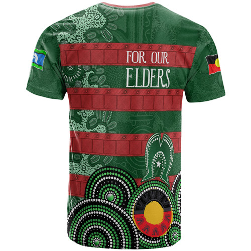 South Sydney RabbitohsT-shirt - Custom For Our Elders T-shirt