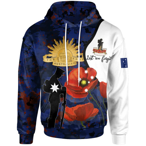 Australia Anzac Day Hoodie - Lest we forget