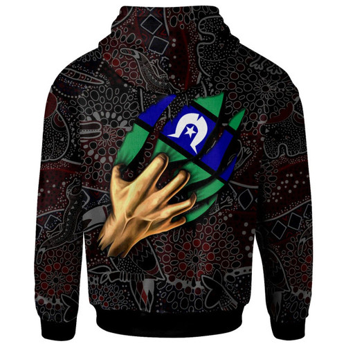 Australia Torres Strait Islands Inspired Hoodie - Torres Strait Blood In Me Australia Torres Strait Islands Inspired Hoodie - Torres Strait Blood In Me