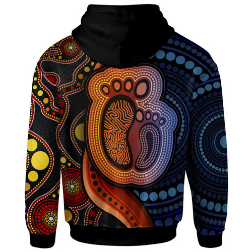 Australia Hoodie - Aboriginal Inspired Mother And Son