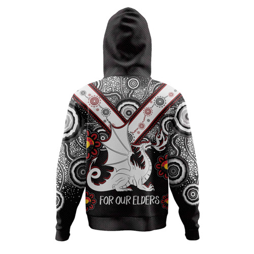 St. George Illawarra Dragons Naidoc Hoodie - Custom For Our Elders Hoodie St. George Illawarra Dragons Naidoc Hoodie - Custom For Our Elders Hoodie