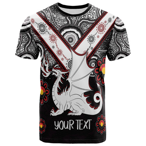 St. George Illawarra Dragons Naidoc T-shirt - Custom For Our Elders T-shirt St. George Illawarra Dragons Naidoc T-shirt - Custom For Our Elders T-shirt
