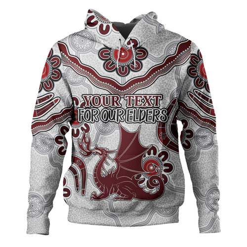 St. George Illawarra Dragons Naidoc Hoodie - Custom For Our Elders Boomerangs Hoodie St. George Illawarra Dragons Naidoc Hoodie - Custom For Our Elders Boomerangs Hoodie