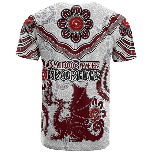 St. George Illawarra Dragons Naidoc T-shirt - Custom For Our Elders Boomerangs T-shirt St. George Illawarra Dragons Naidoc T-shirt - Custom For Our Elders Boomerangs T-shirt