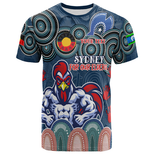Australia Sydney Naidoc T-shirt - Custom For Our Elders T-shirt Australia Sydney Naidoc T-shirt - Custom For Our Elders T-shirt