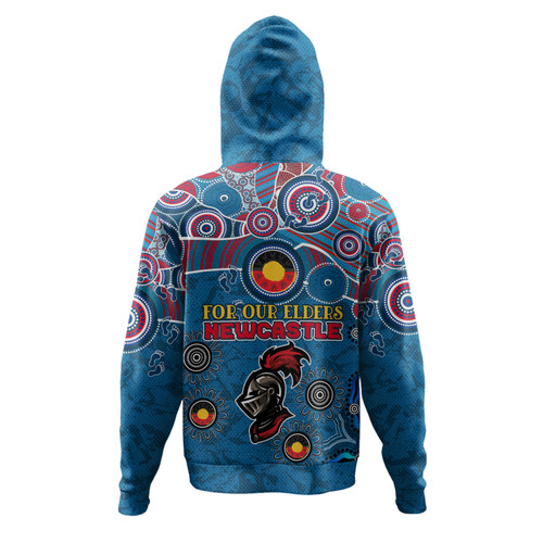 Newcastle Knights Naidoc Hoodie - Custom For Our Elders Hoodie Newcastle Knights Naidoc Hoodie - Custom For Our Elders Hoodie