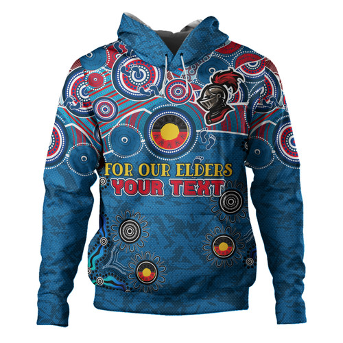 Newcastle Knights Naidoc Hoodie - Custom For Our Elders Hoodie Newcastle Knights Naidoc Hoodie - Custom For Our Elders Hoodie