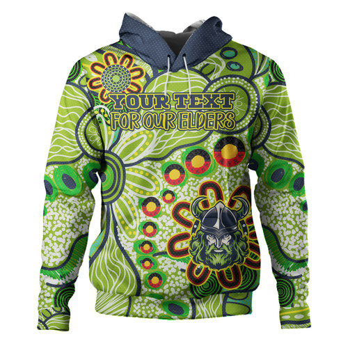 Canberra Raiders Naidoc Hoodie - Custom For Our Elders Hoodie Canberra Raiders Naidoc Hoodie - Custom For Our Elders Hoodie