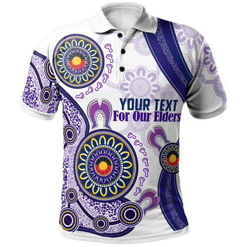 Melbourne Storm Naidoc Polo Shirt - Custom For Our Elders Polo Shirt Melbourne Storm Naidoc Polo Shirt - Custom For Our Elders Polo Shirt