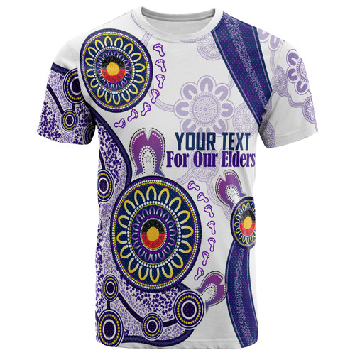 Melbourne Storm Naidoc T-shirt - Custom For Our Elders T-shirt Melbourne Storm Naidoc T-shirt - Custom For Our Elders T-shirt