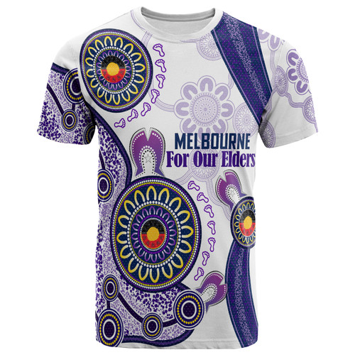 Melbourne Storm Naidoc T-shirt - Custom For Our Elders T-shirt