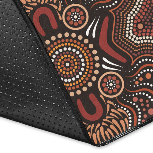 Australia Aboriginal Inspired Area Rug - Aboriginal Style Of Background