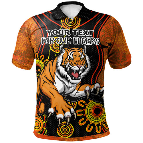 Wests Tigers Naidoc Polo Shirt - Custom The For Our Elders Polo Shirt Wests Tigers Naidoc Polo Shirt - Custom The For Our Elders Polo Shirt