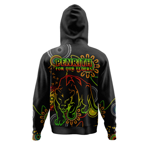 Penrith Panthers Naidoc Hoodie - Custom Reggae For Our Elders Hoodie Penrith Panthers Naidoc Hoodie - Custom Reggae For Our Elders Hoodie