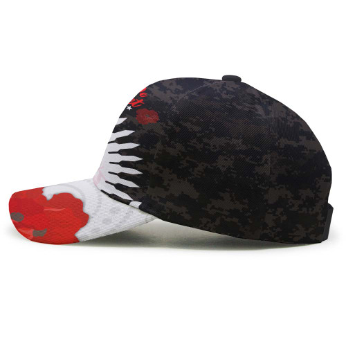 Australia Anzac Day Cap - Custom Lest We Forget Poppies Soldier Blood In My Heroes Cap Australia Anzac Day Cap - Custom Lest We Forget Poppies Soldier Blood In My Heroes Cap