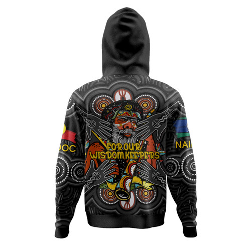 Australia NAIDOC Week Hoodie - Custom For Our Elders Aboriginal Inspired Hoodie Australia NAIDOC Week Hoodie - Custom For Our Elders Aboriginal Inspired Hoodie