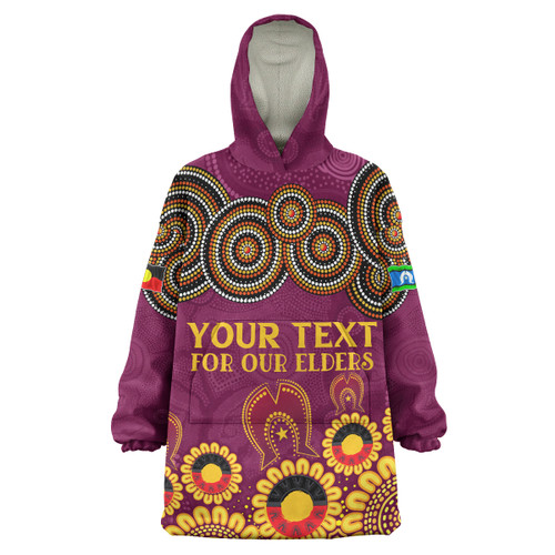 Brisbane Broncos Naidoc Snug Hoodie - Custom Broncos For Our Elders