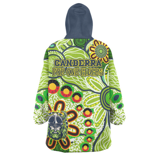 Canberra Raiders Naidoc Snug Hoodie - Custom For Our Elders Canberra Raiders Naidoc Snug Hoodie - Custom For Our Elders