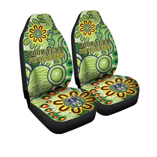 Canberra Raiders Naidoc Car Seat Covers - Custom For Our Elders Car Seat Covers Canberra Raiders Naidoc Car Seat Covers - Custom For Our Elders Car Seat Covers