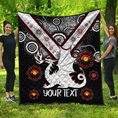 Australia Illawarra and St George Naidoc Quilt - Custom For Our Elders Boomerangs Quilt Australia Illawarra and St George Naidoc Quilt - Custom For Our Elders Boomerangs Quilt
