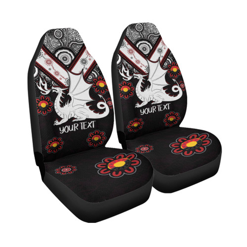 St. George Illawarra Dragons Naidoc Car Seat Covers - Custom For Our Elders Boomerangs Car Seat Covers St. George Illawarra Dragons Naidoc Car Seat Covers - Custom For Our Elders Boomerangs Car Seat Covers
