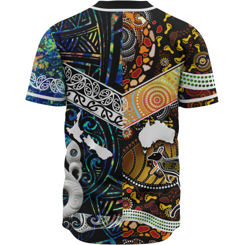 Australia Aboriginal Inspired Baseball Shirt - Aotearoa and Australia Indigenous Culture Australia Aboriginal Inspired Baseball Shirt - Aotearoa and Australia Indigenous Culture