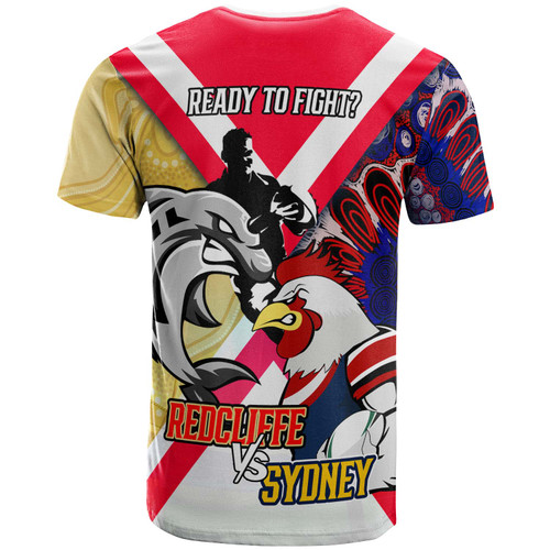 Australia Sydney VS Redcliffe Custom T-shirt - Australia Big Match Proud Of Culture