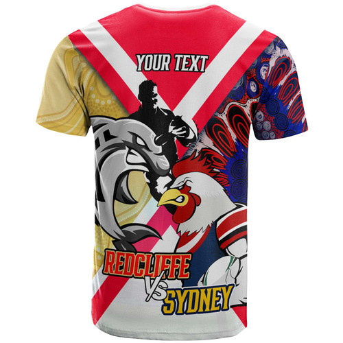 Australia Sydney VS Redcliffe Custom T-shirt - Australia Big Match Proud Of Culture