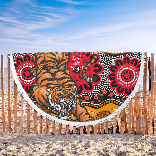 South Sydney Rabbitohs Anzac Beach Blanket - South Sydney Rabbitohs With Poppies Lest We Forget Beach Blanket South Sydney Rabbitohs Anzac Beach Blanket - South Sydney Rabbitohs With Poppies Lest We Forget Beach Blanket