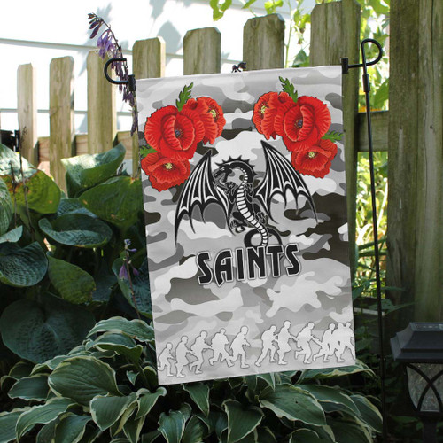 St. George Illawarra Dragons Anzac Flag - Poppies Flower Saint Lest We Forget Flag St. George Illawarra Dragons Anzac Flag - Poppies Flower Saint Lest We Forget Flag