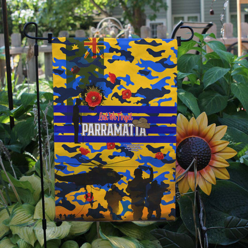Parramatta Eels Anzac Flag - Parramatta Eels Jersey Poppies Anzac Flag Parramatta Eels Anzac Flag - Parramatta Eels Jersey Poppies Anzac Flag