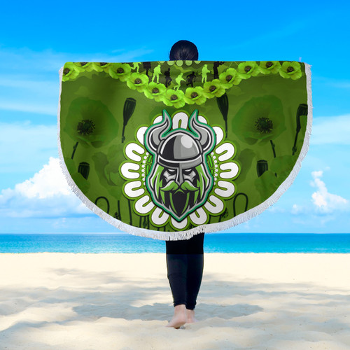 Canberra Raiders Anzac Beach Blanket - Canberra Raiders Anzac With Poppies Soldiers Beach Blanket Canberra Raiders Anzac Beach Blanket - Canberra Raiders Anzac With Poppies Soldiers Beach Blanket